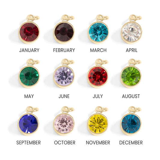 Birthstone Charms 8mm