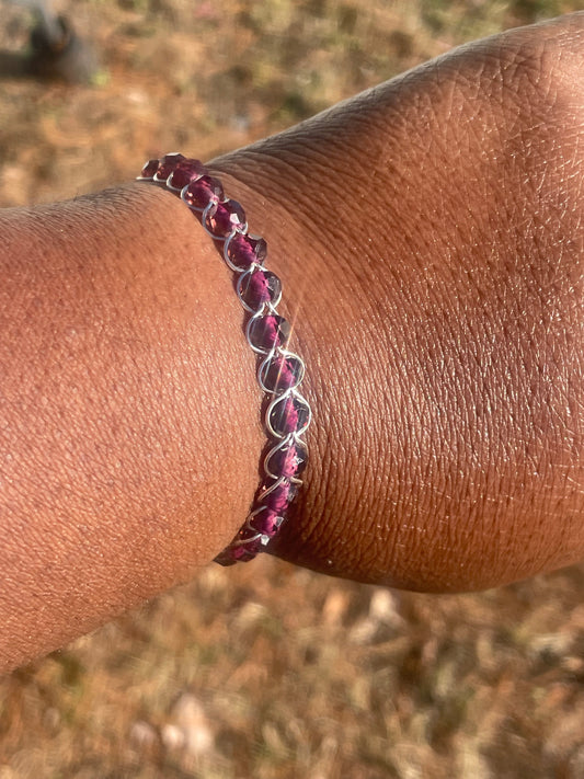 Purple Rain bracelet