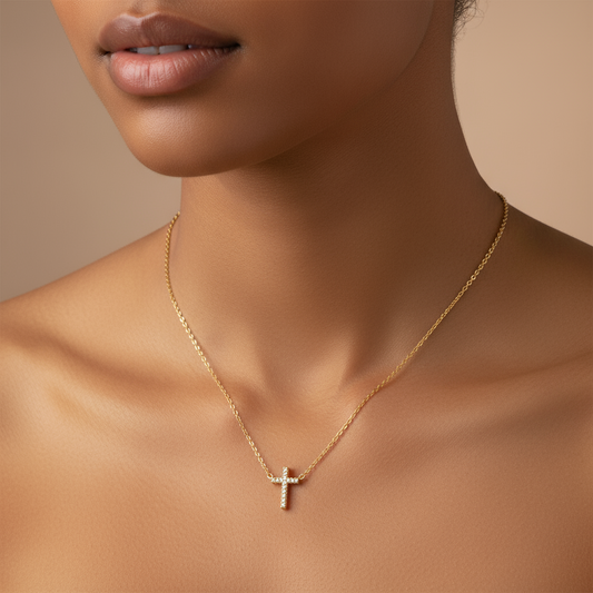 John 3:16 Necklace – 18K Gold Plated Stainless Steel