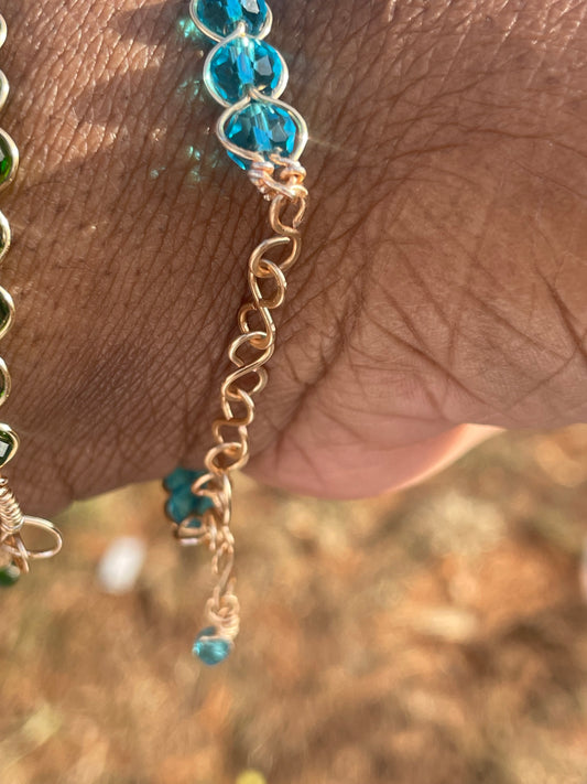 Aquarmine Blue Bracelet