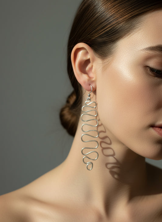 Wave Dangle earrings