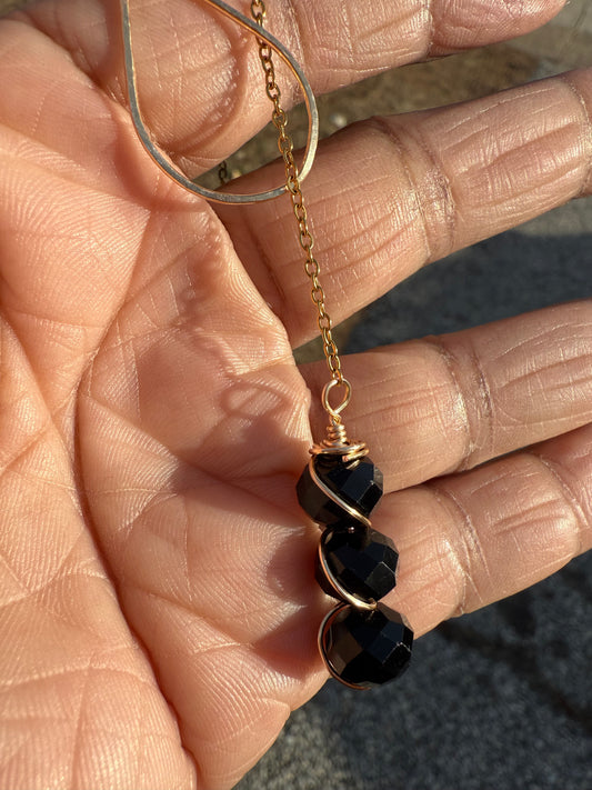 Lauren D Necklace - Handmade