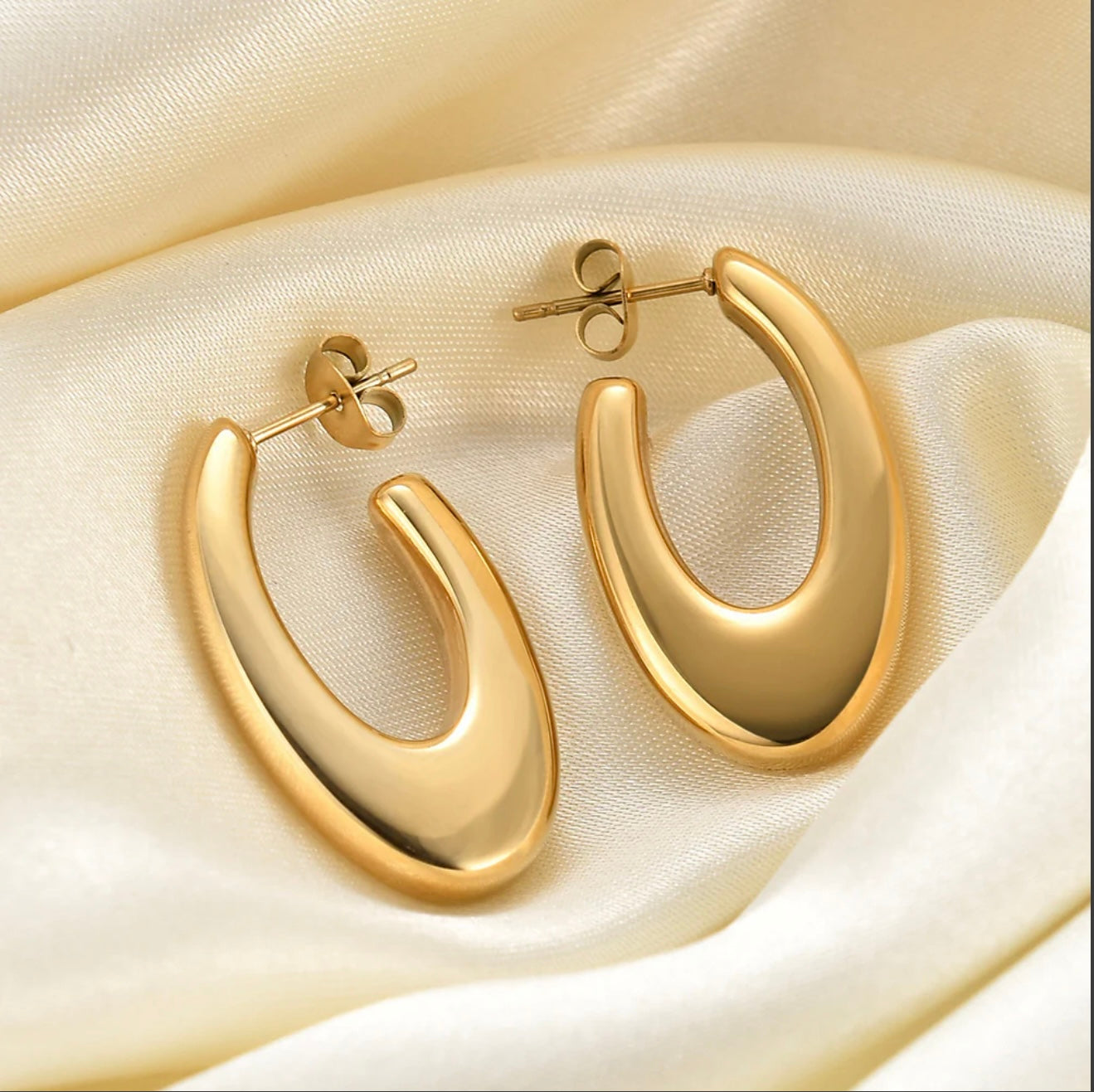 18k Gold Plated Stainless Steel Waterproof Pieces