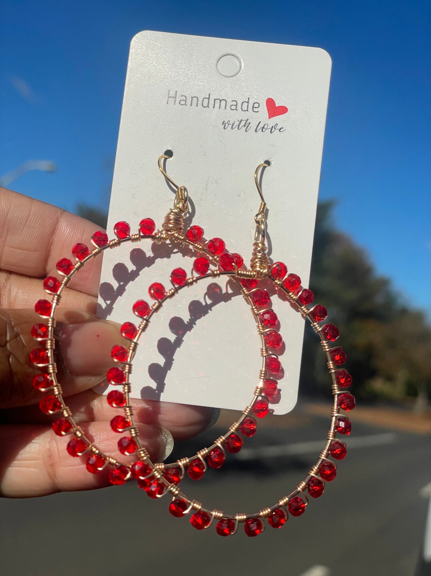 Ruby Slippers Hoops