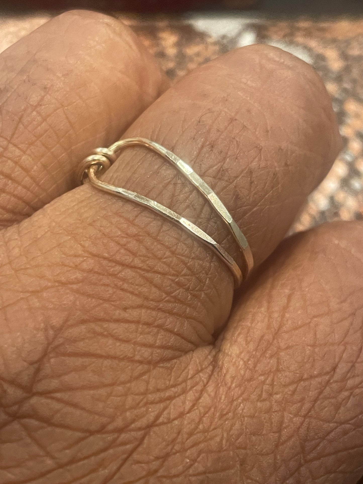 Simple beauty ring