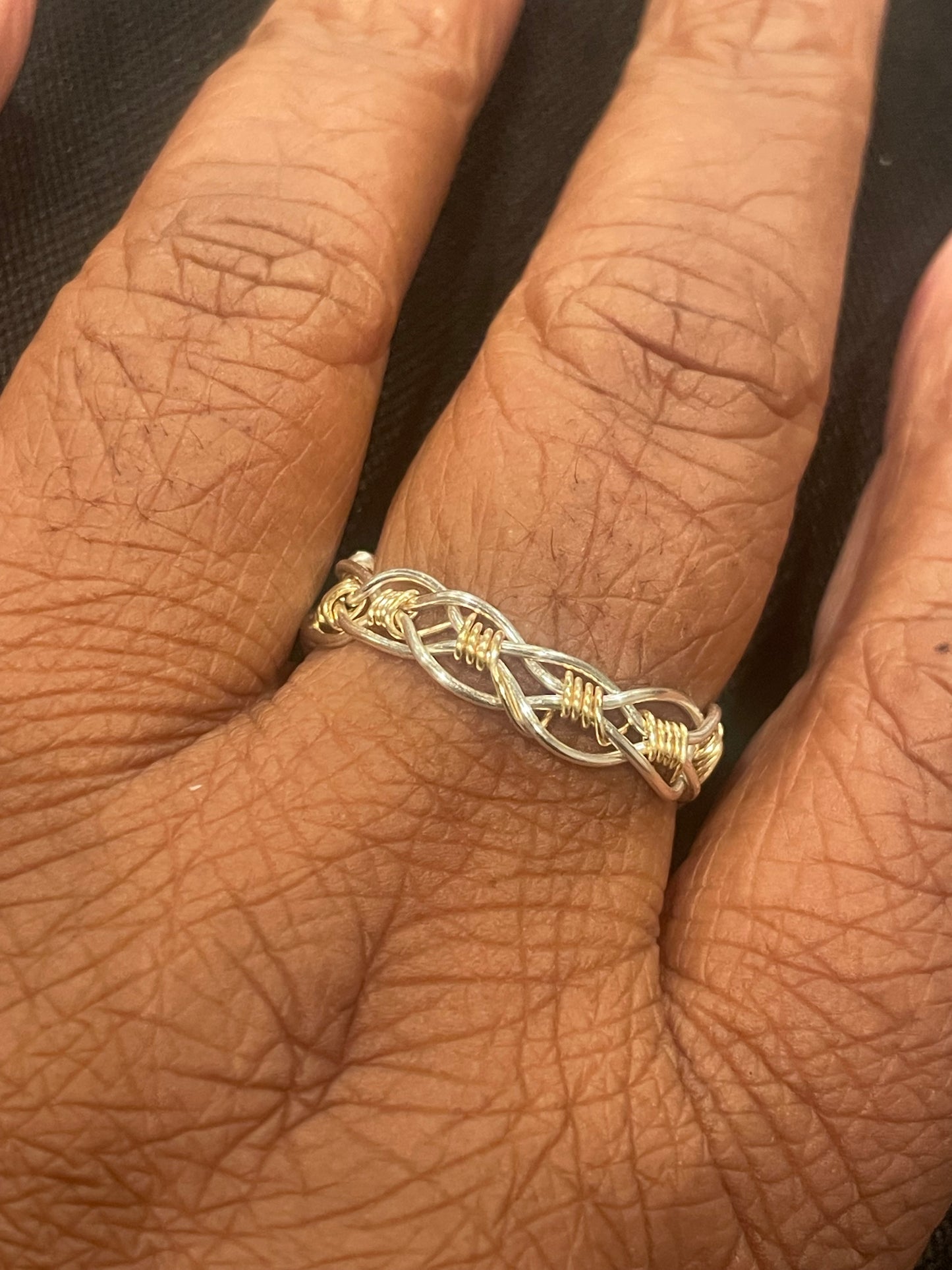 Braided Band Silver