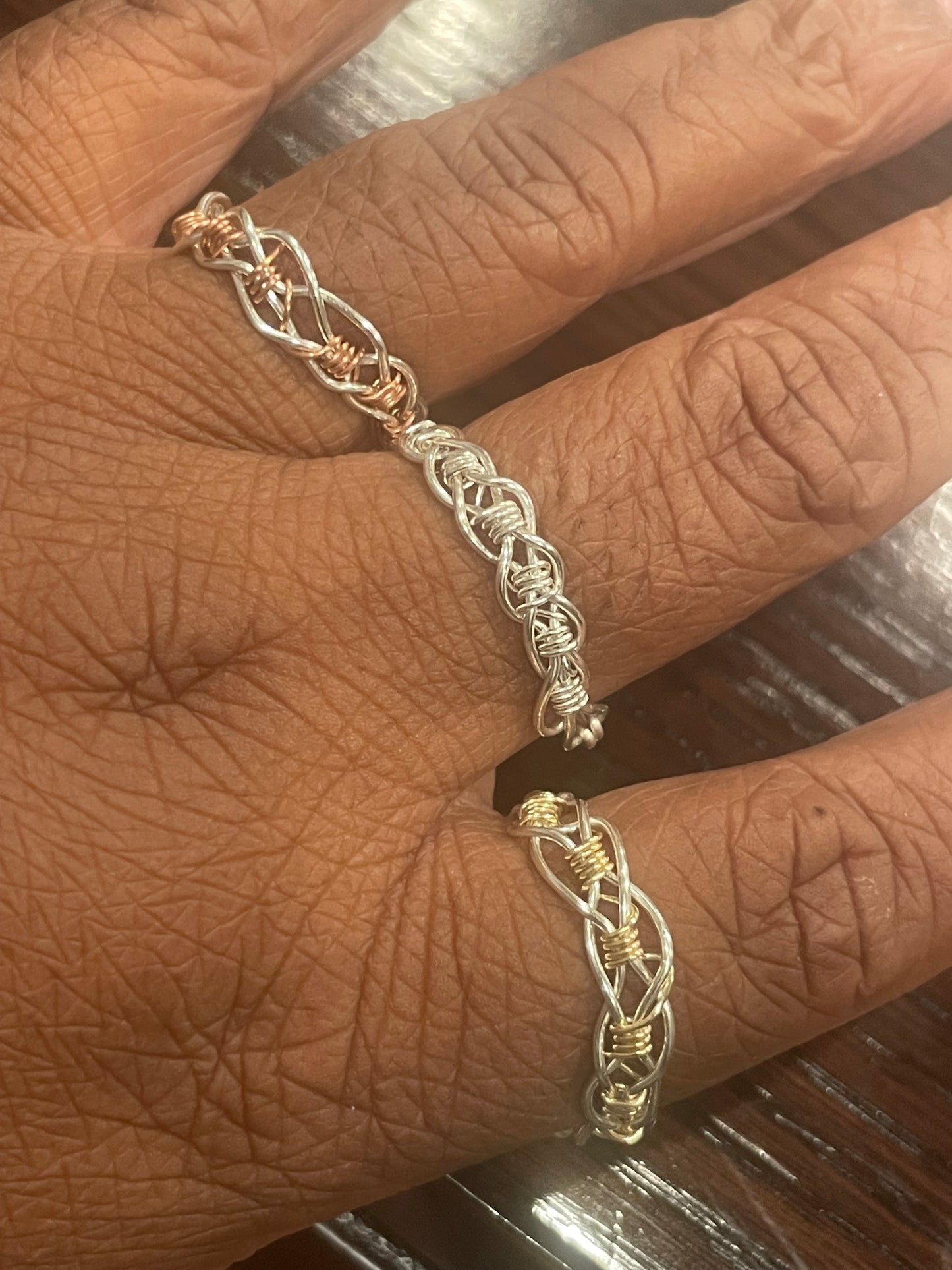 Braided Band Silver