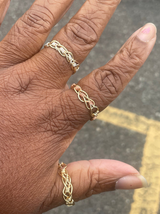 Braided Band Gold