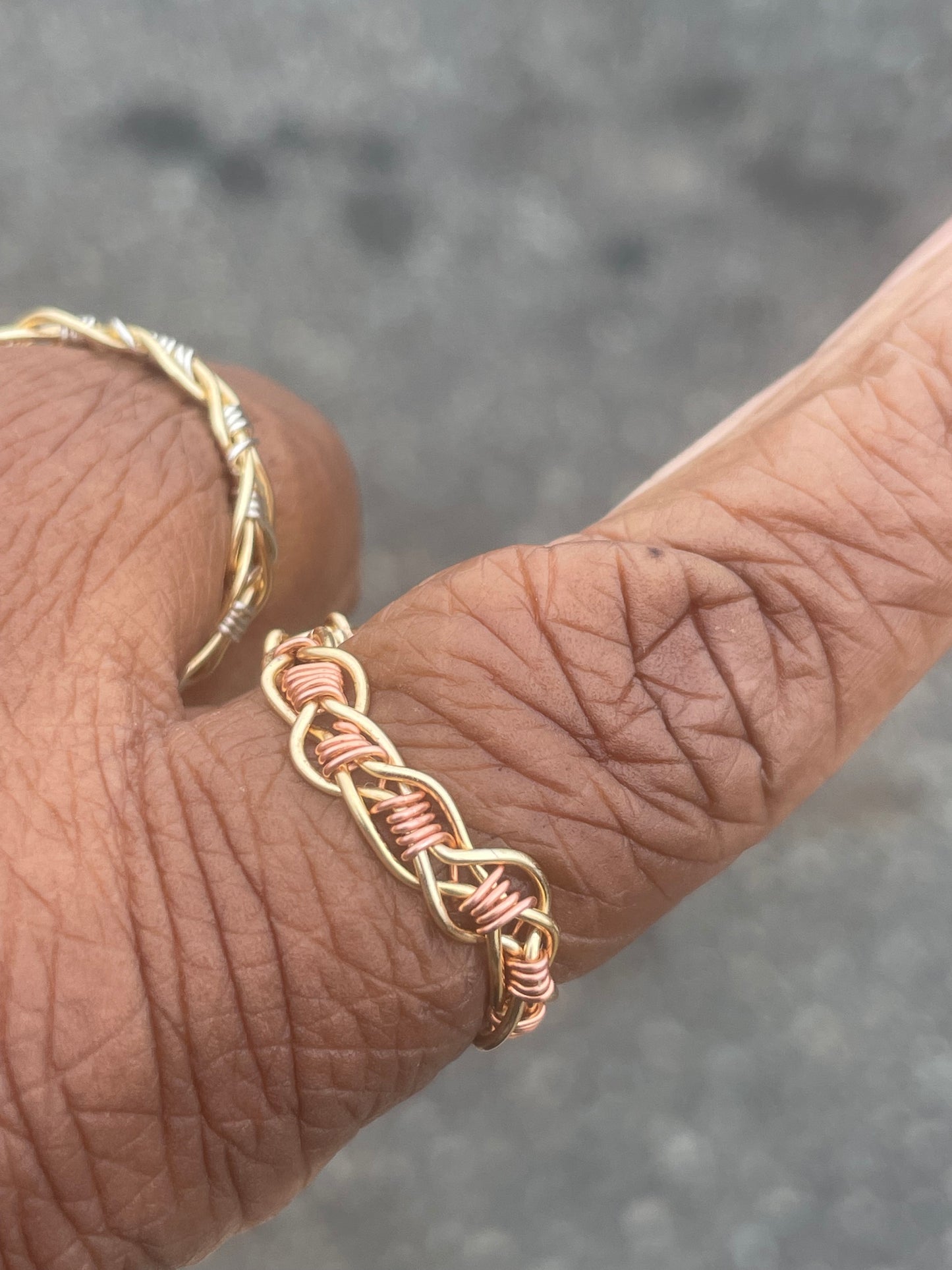 Braided Wrapped band