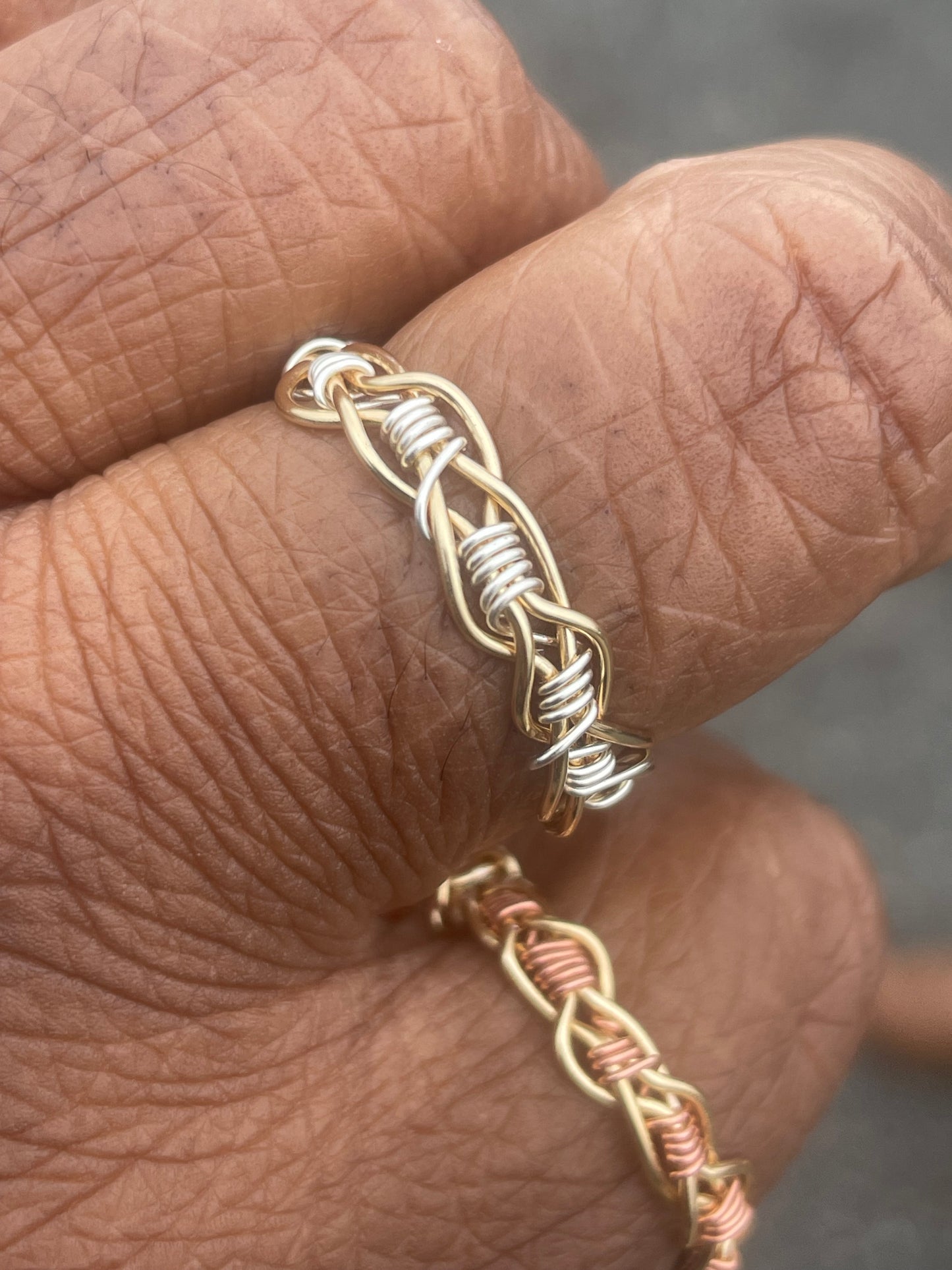 Braided Wrapped band