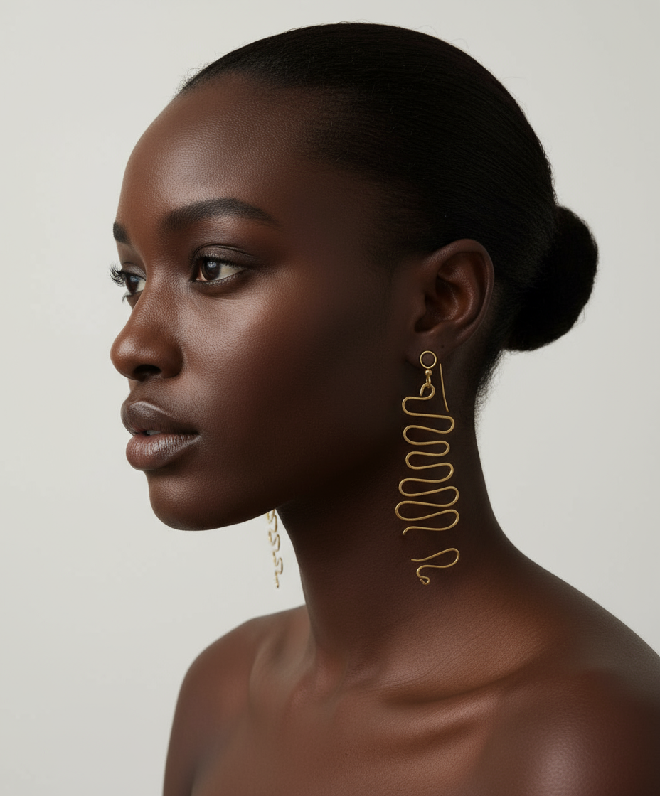 Wave Dangle earrings