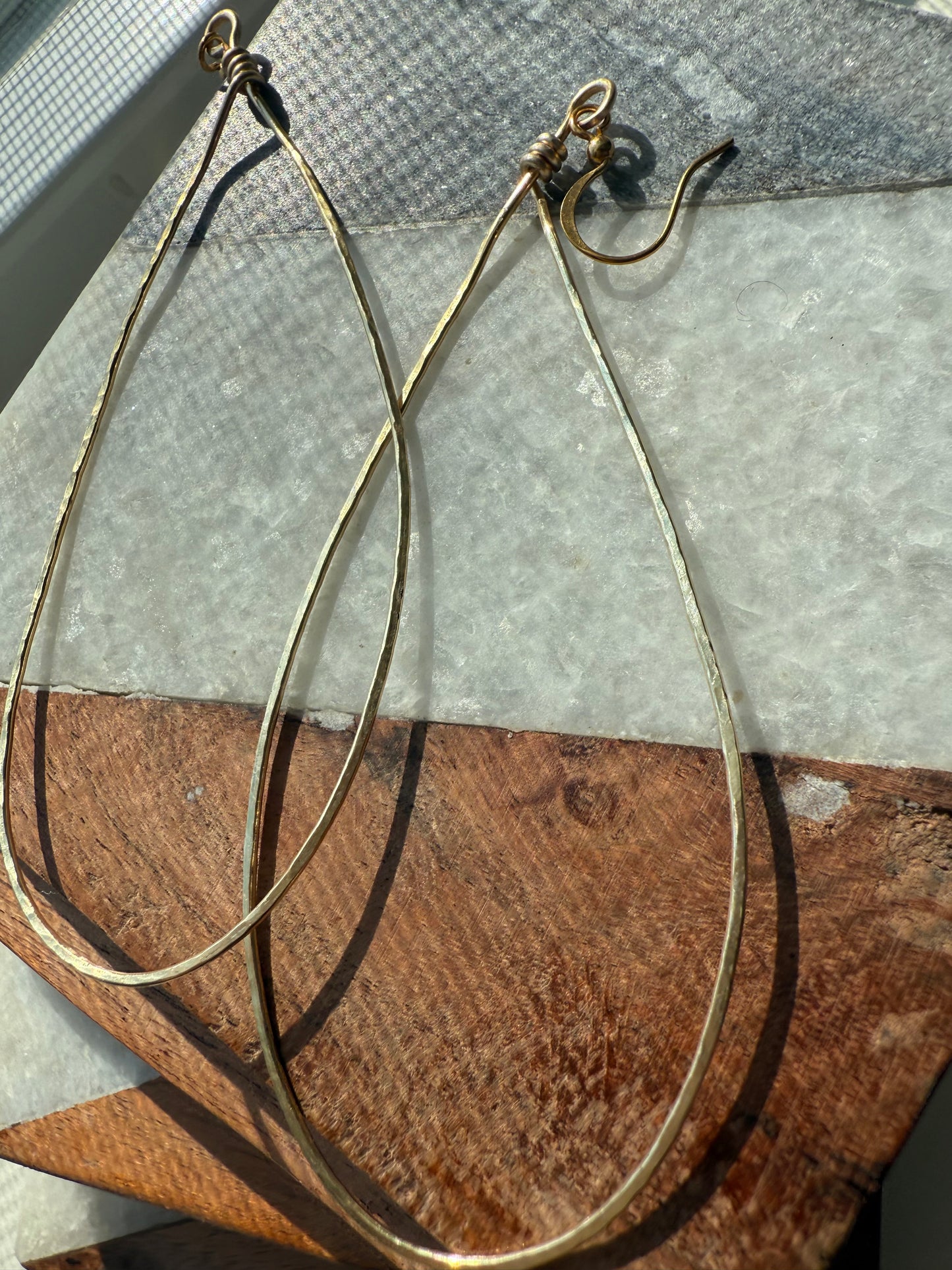 London Oval Hoop Earrings
