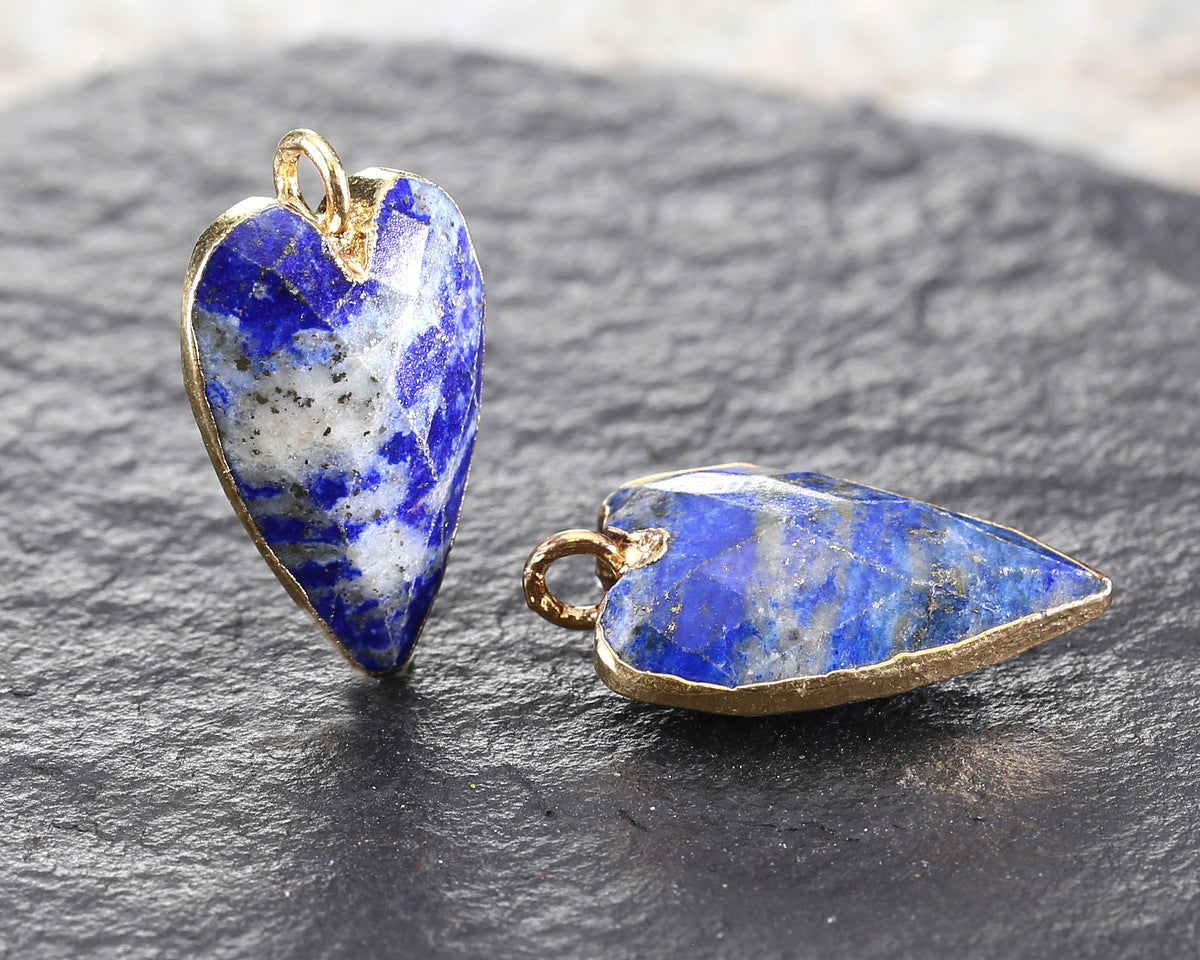 Lapis Lazuli Heart Pendant