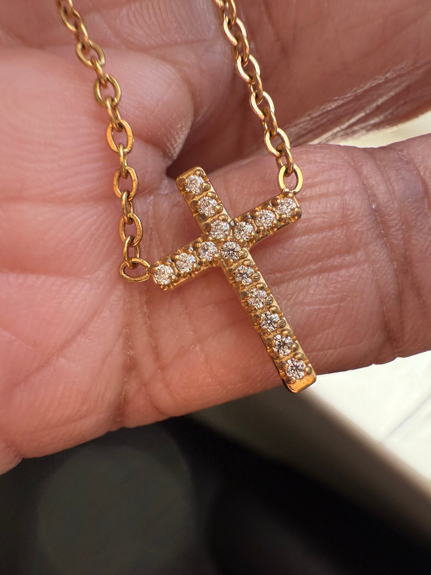 ✨ John 3:16 Necklace – 18K Gold Plated Stainless Steel