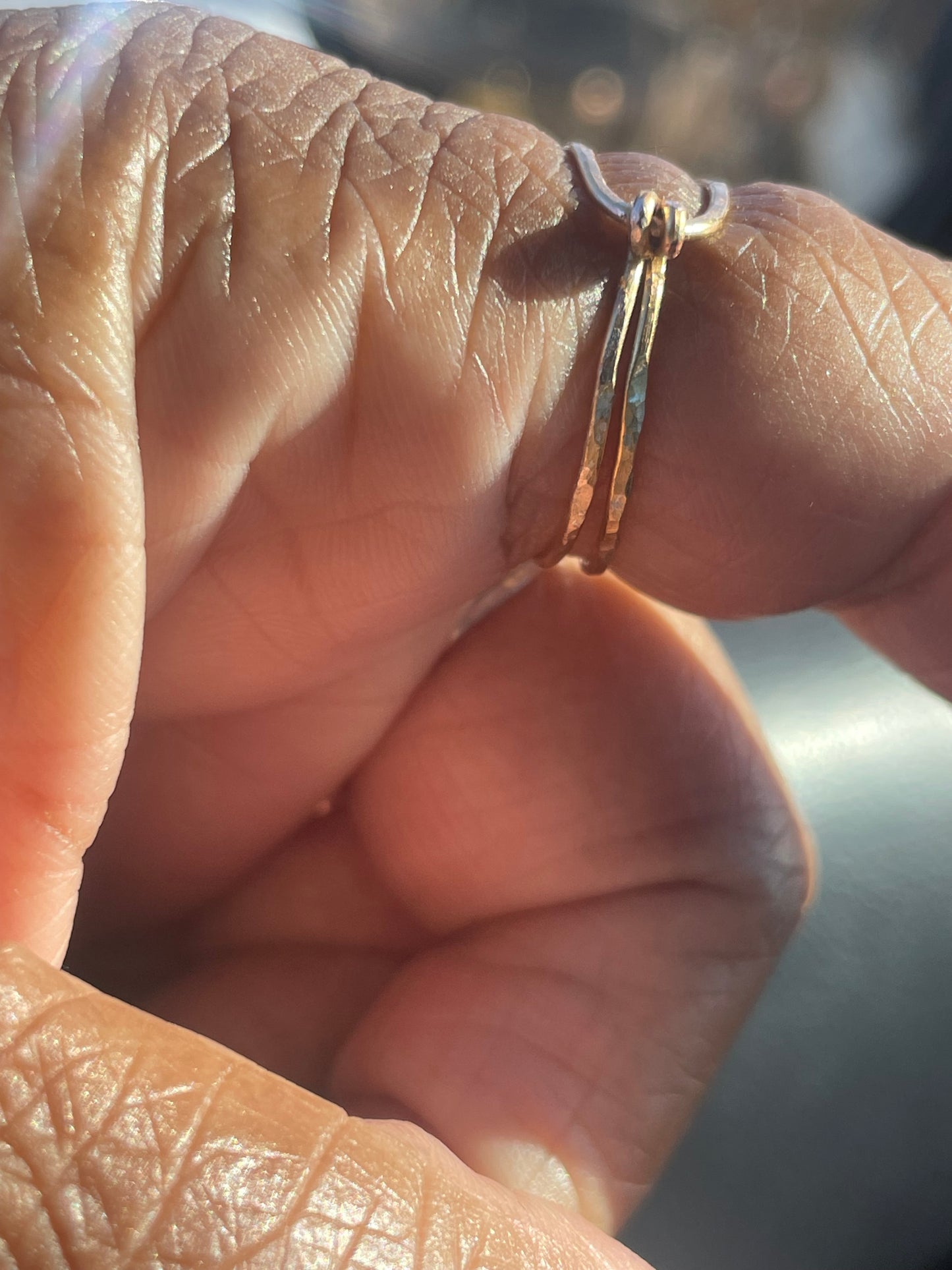 Simple beauty ring