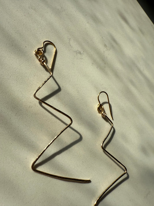Violet  Earrings
