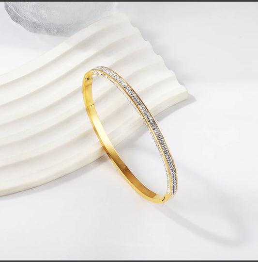 Simone Bracelet – 18K Gold Plated Stainless Steel