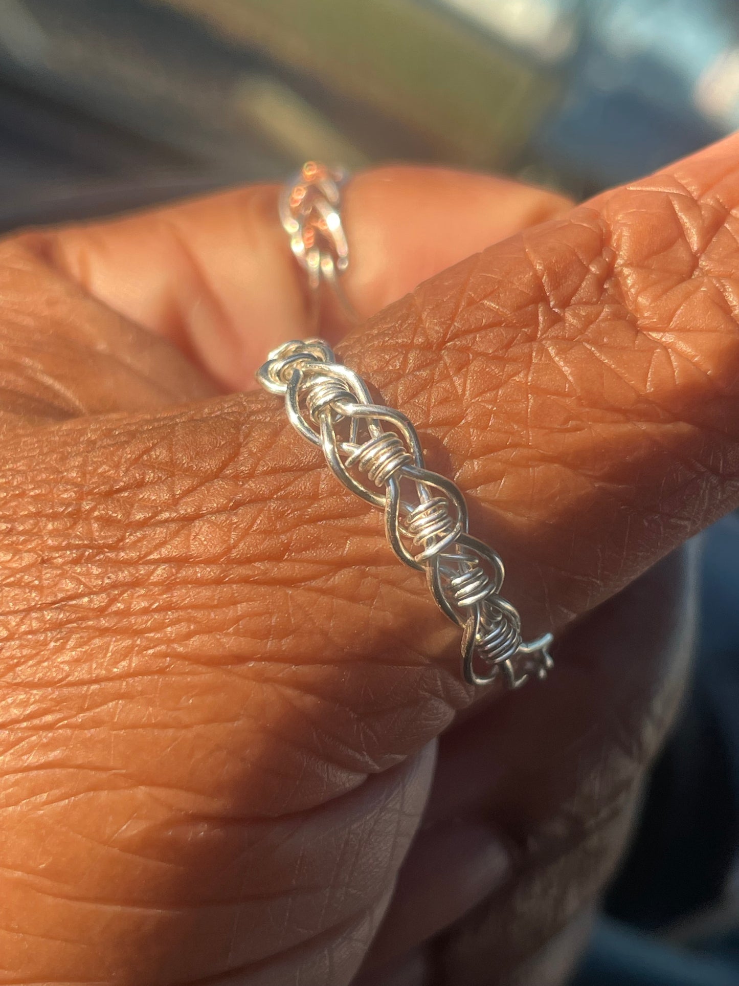 Braided Band Silver