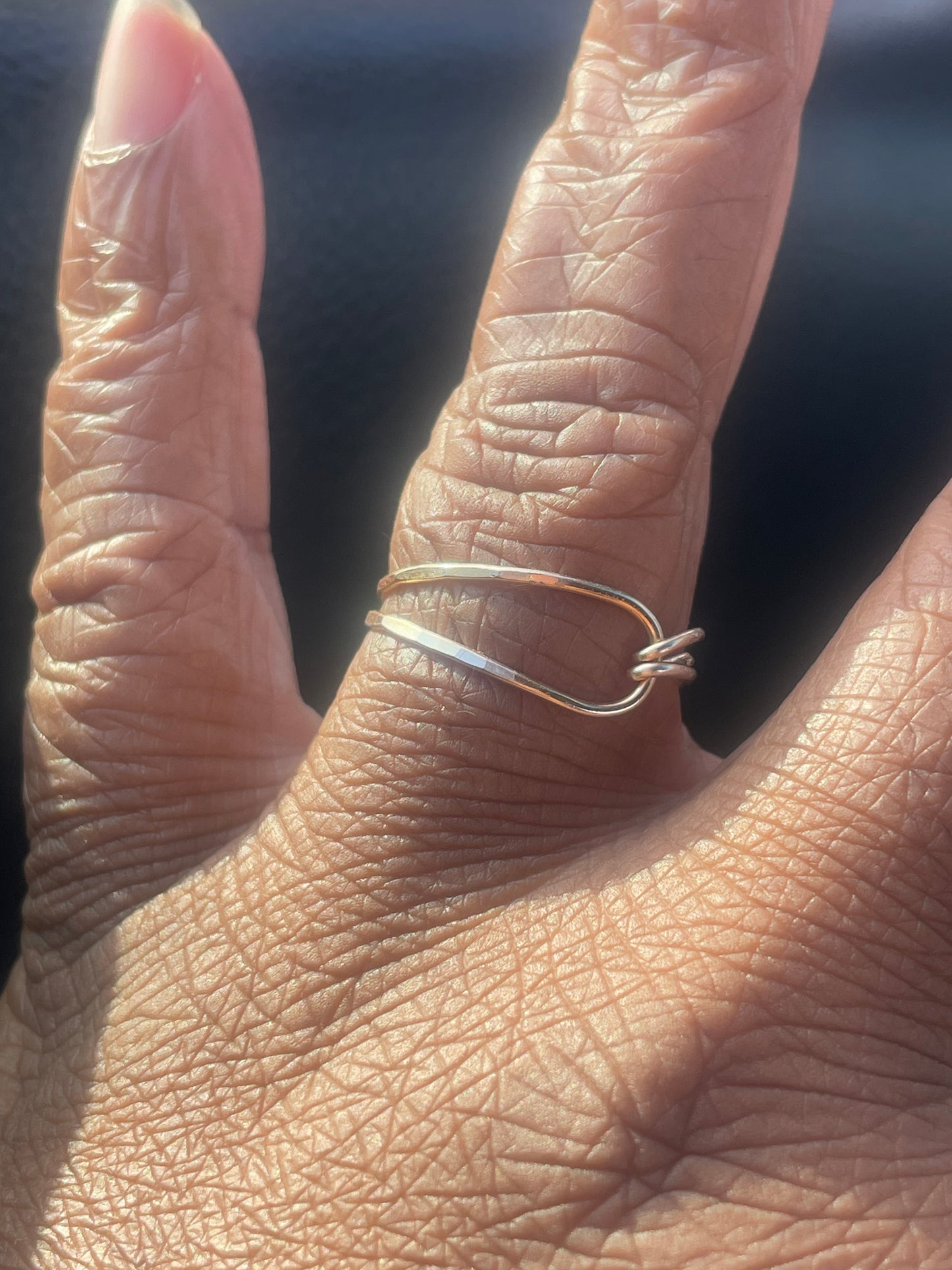 Simple beauty ring