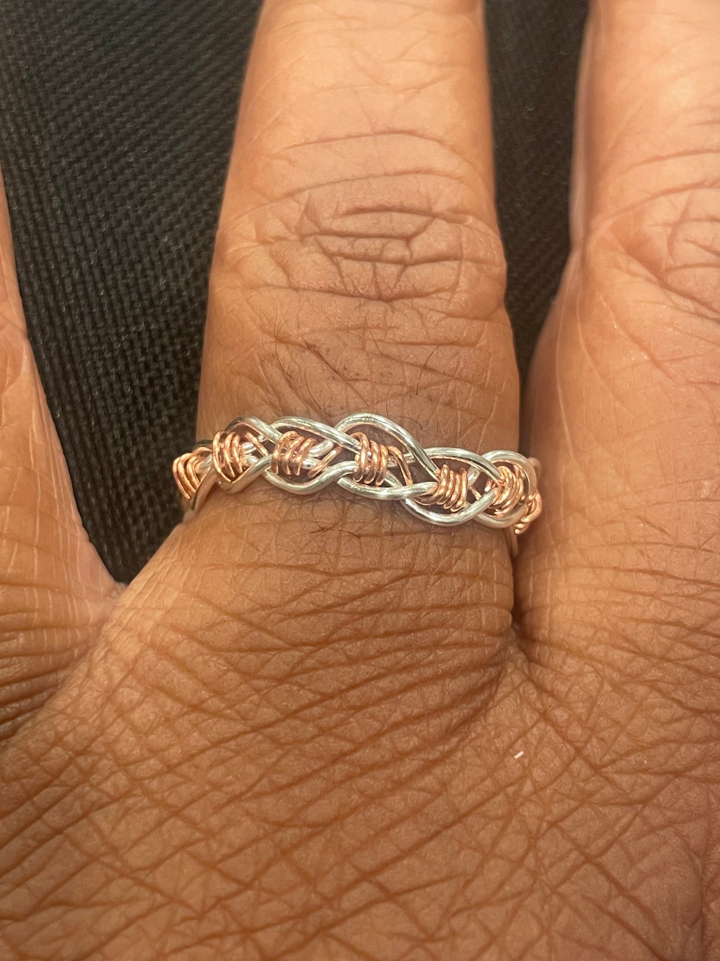 Braided Band Silver