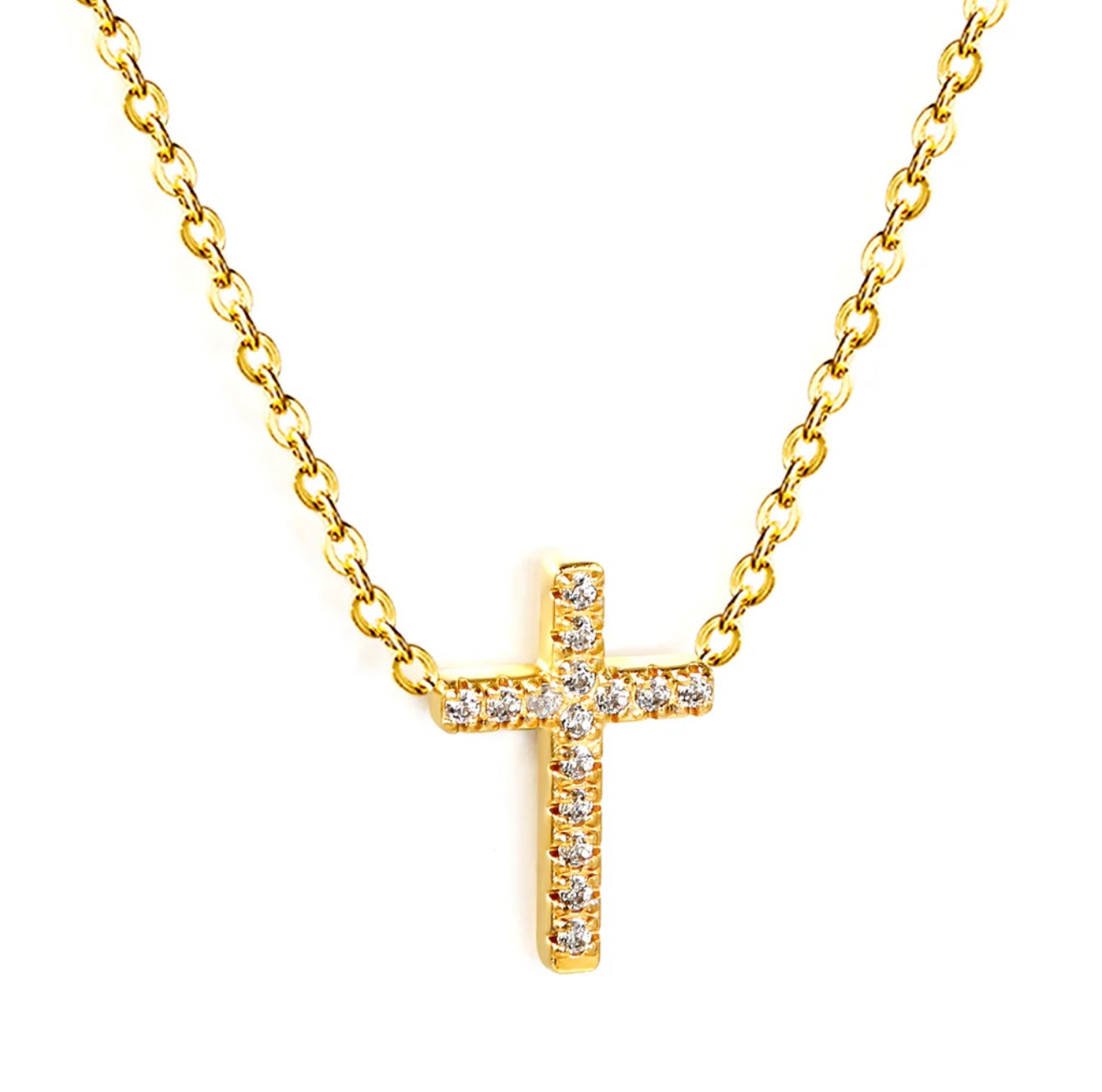 ✨ John 3:16 Necklace – 18K Gold Plated Stainless Steel