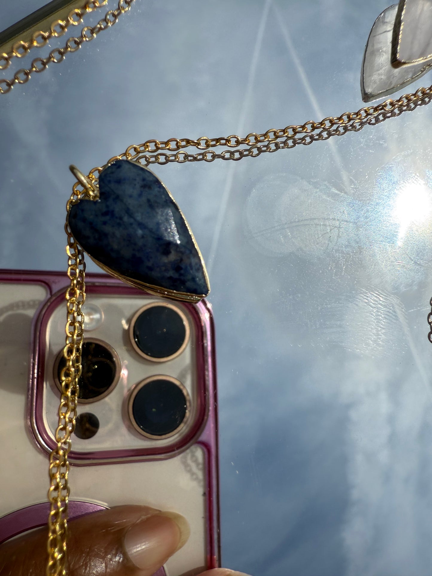 Lapis Lazuli Heart Pendant