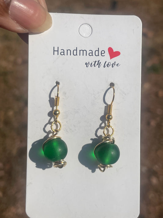 Matte Dangle earrings mini