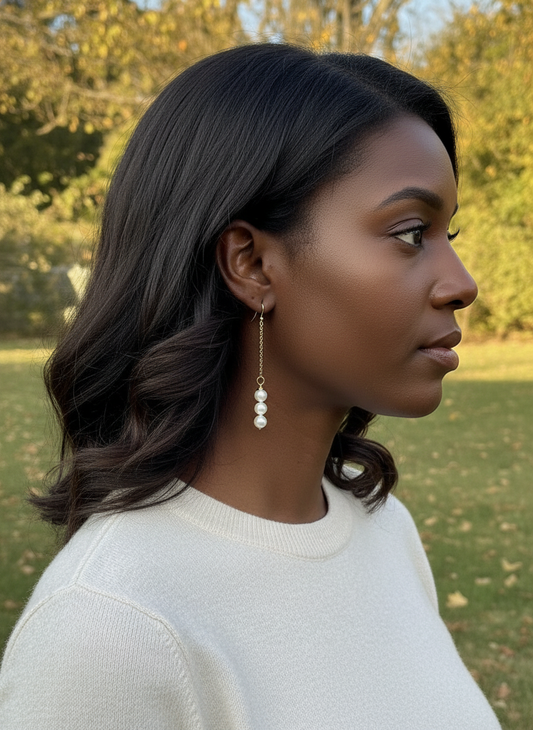 Barbara Ann Earrings - Handmade