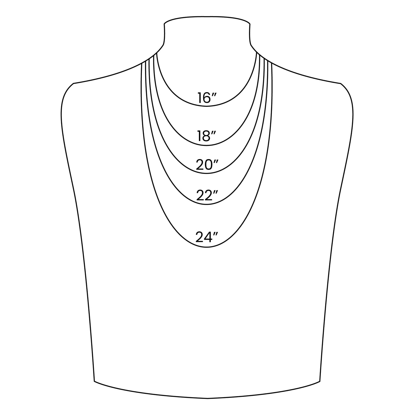 Paperclip Charm Holder Necklace