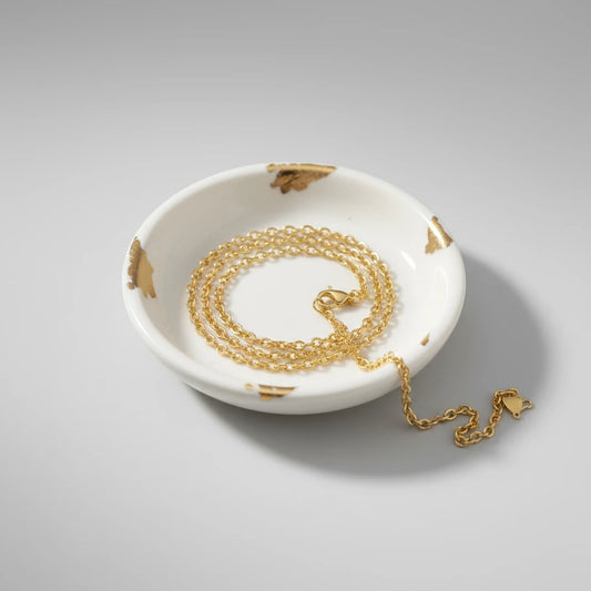 Karla Loop Cable Stainless Steel PVD Coated Loop Chain Necklace 1.5mm