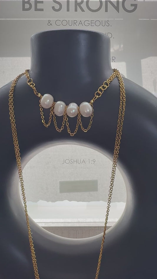 Adelaide Necklace and Bracelet Set